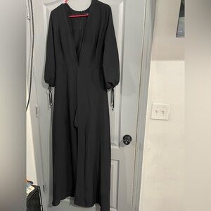 Elegant Black Maxi Dress size 12